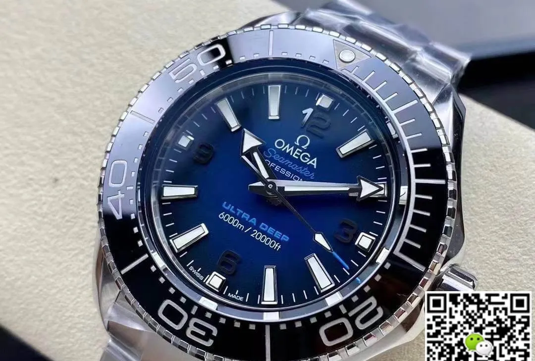 Omega Seamaster 215.30.46.21.03.001 VS Factory 1:1 Best Edition Replica Watch Stainless Steel Strap